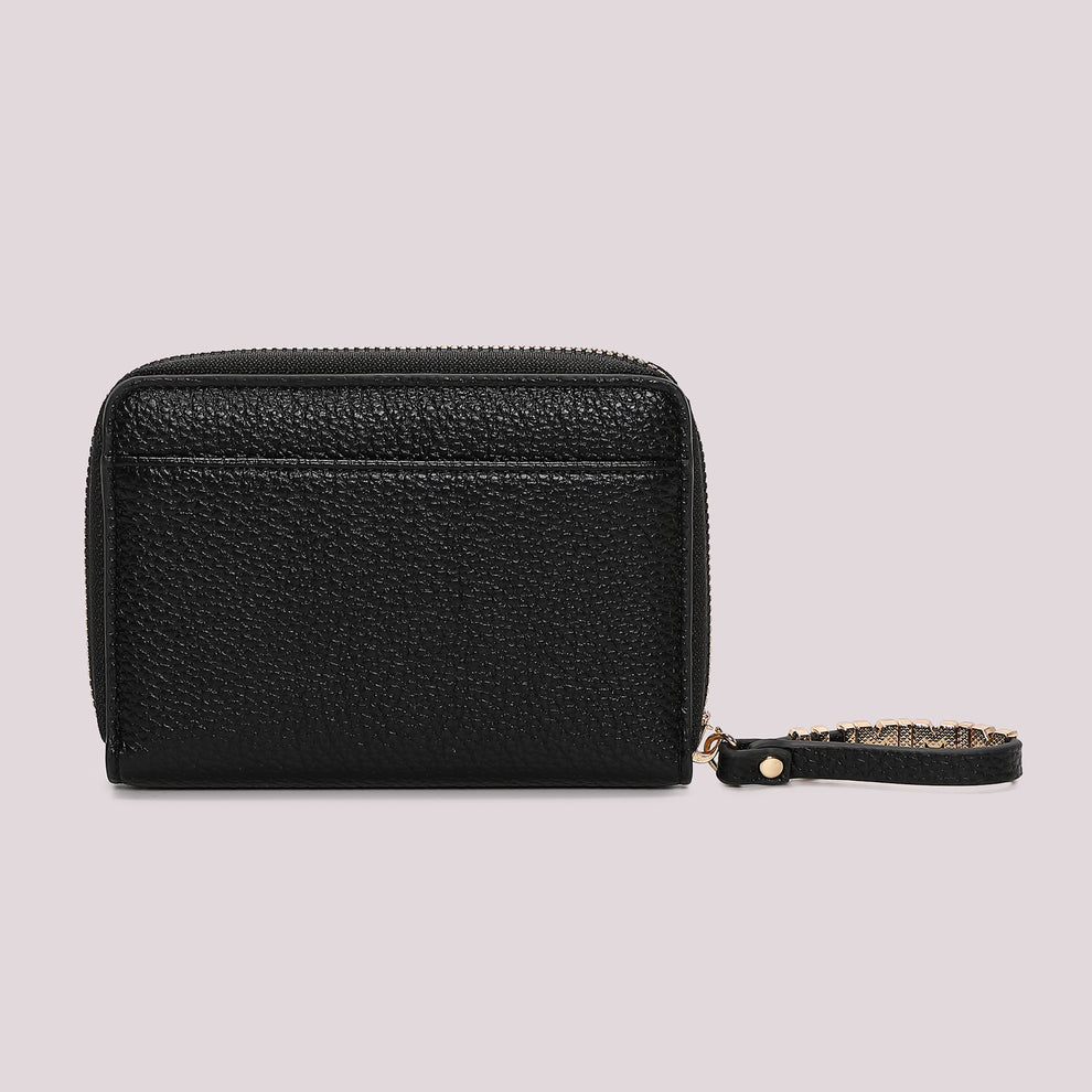 PORTAFOGLIO MEDIO BASIC CON TIRA ZIP LOGATO MIMI-MUA