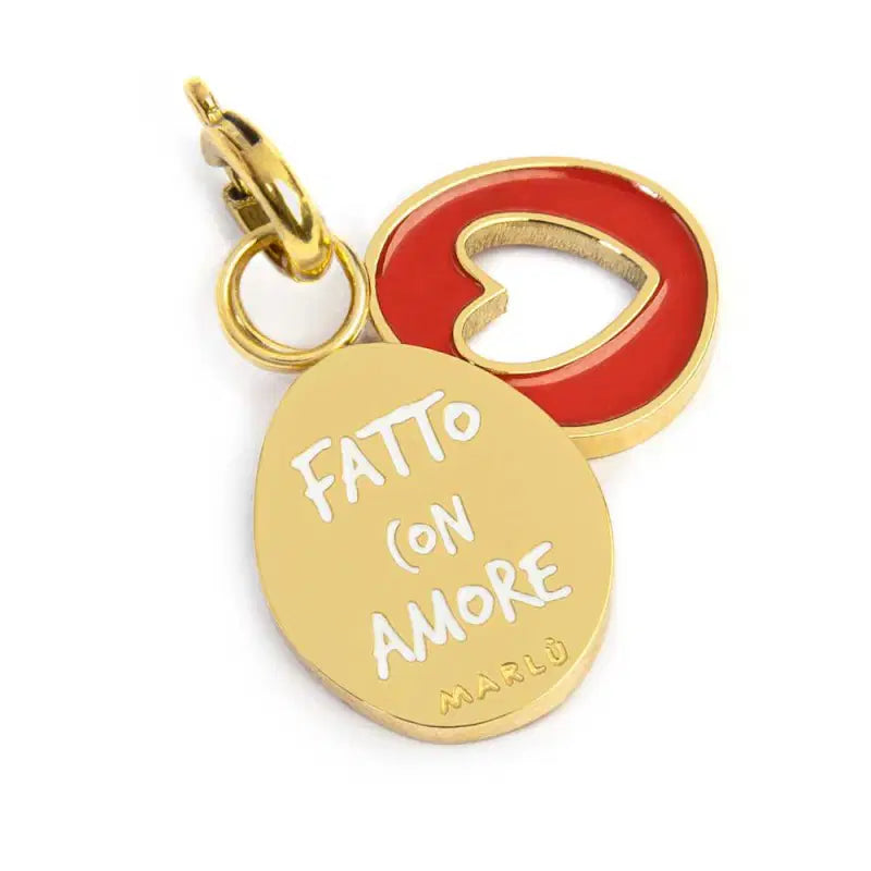 Charm made with love e cuore MARLU'
