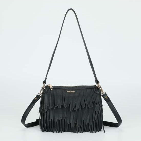 BORSA TRACOLLA CON FRANGE MIMI-MUA