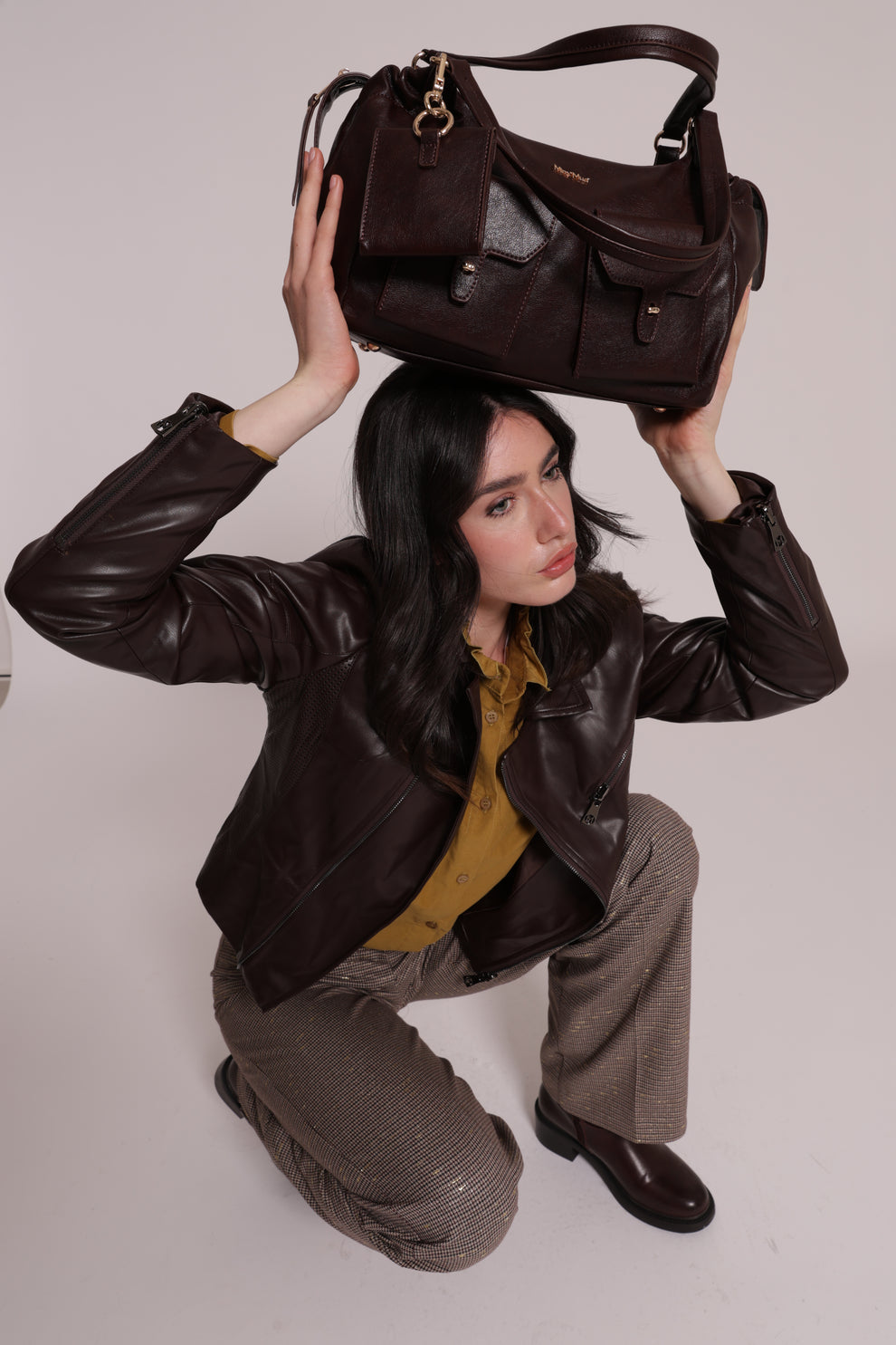 BORSA A BRACCIO CON TASCHE MIMI-MUA