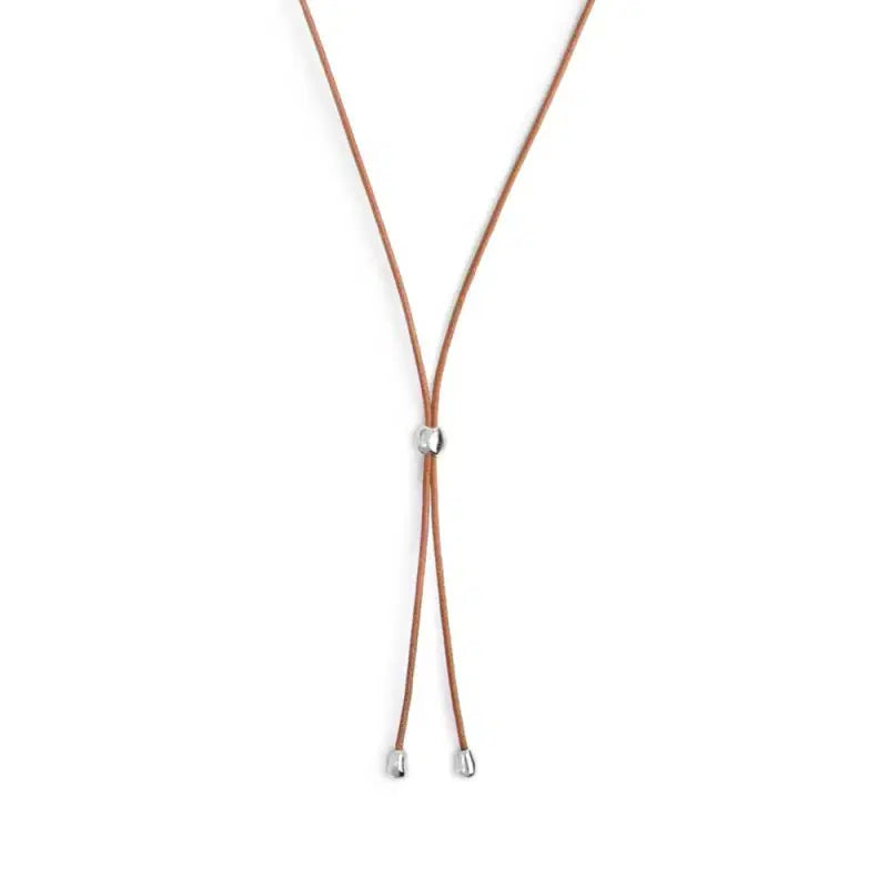 Collana cordino a laccio Marlù