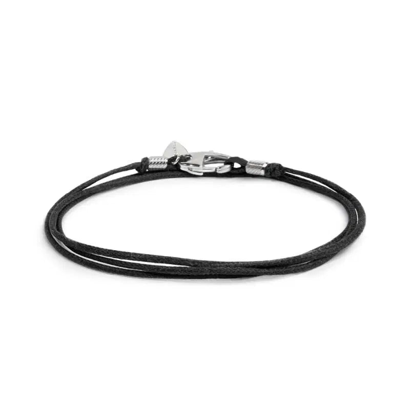 Bracciale cordino cerato trasformabile in collana Marlù