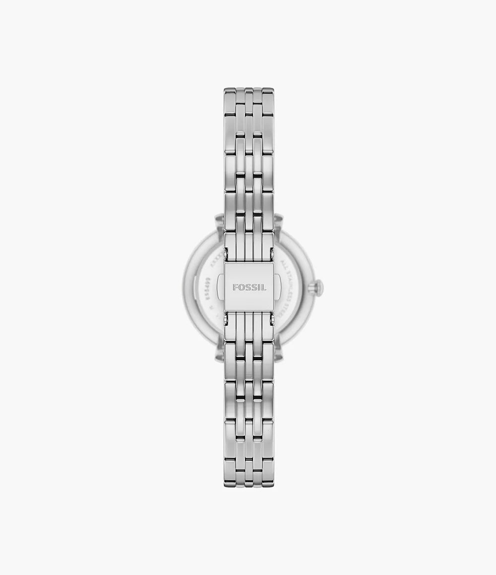 Orologio Heidi 26 mm a tre sfere con bracciale in acciaio Fossil