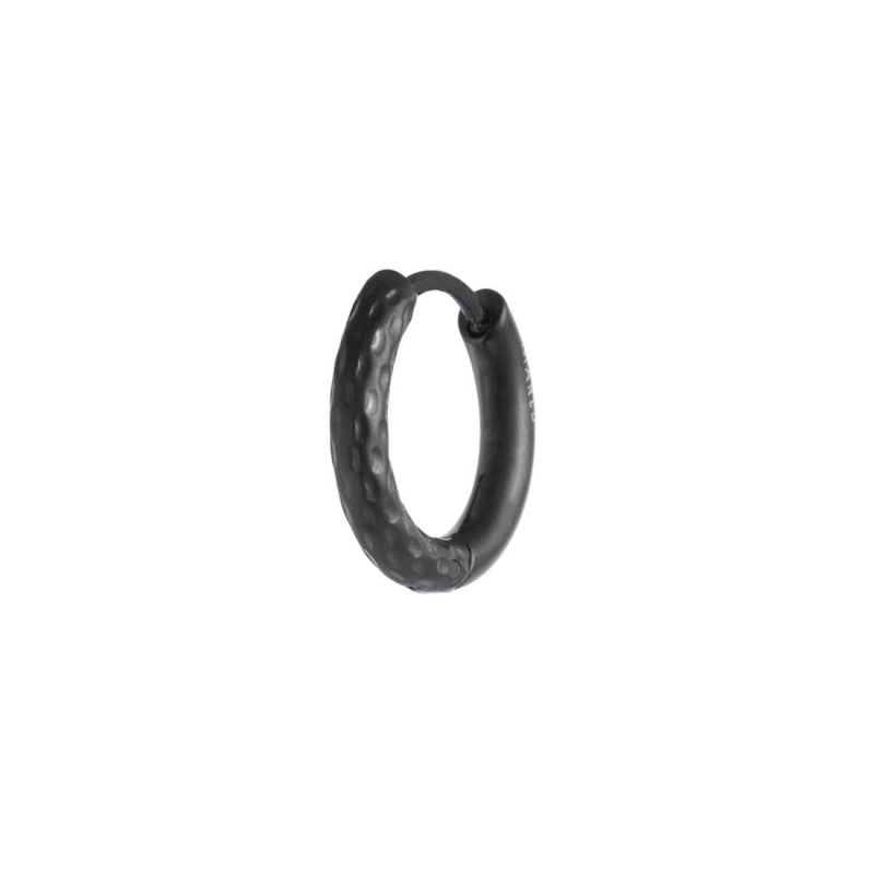 Orecchino a cerchio 1,5 cm trama diamantata Marlù