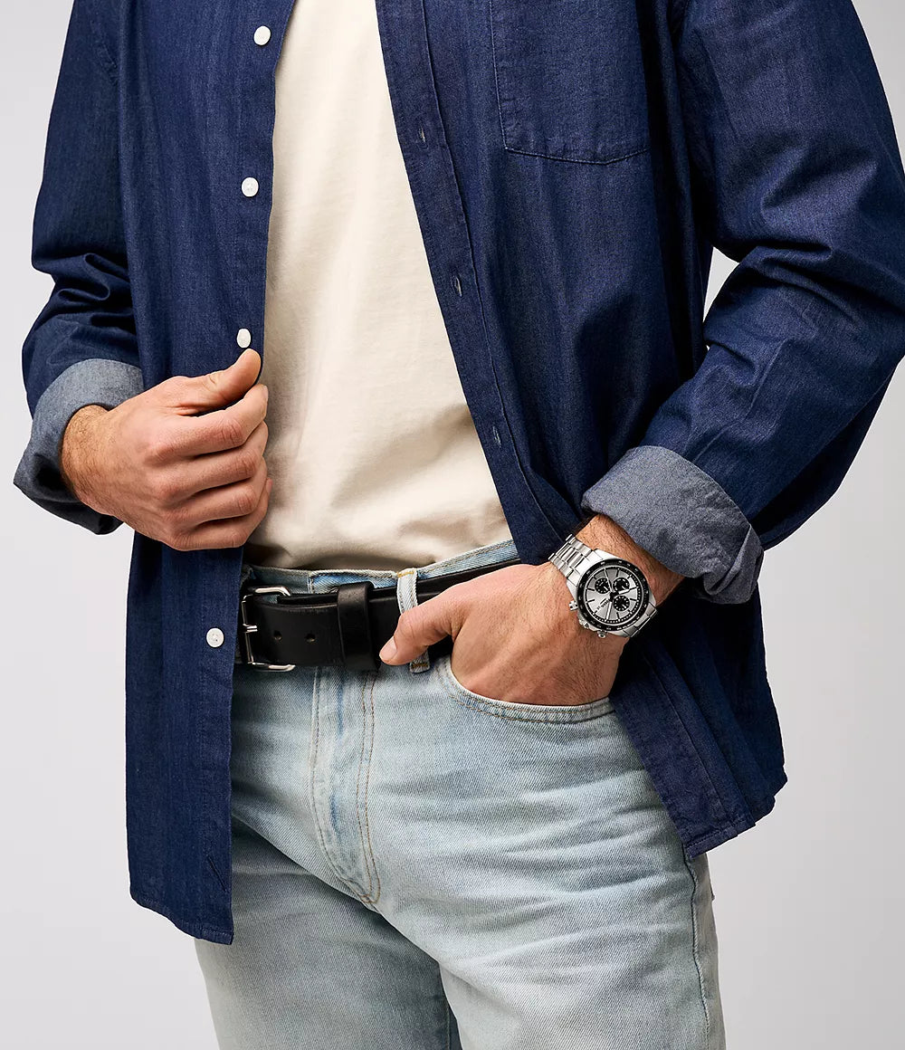 Orologio multifunzione Autocross 42 mm con bracciale in acciaio Fossil