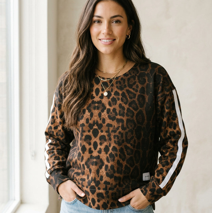 FELPA LEOPARDATA GARZATA SHOE