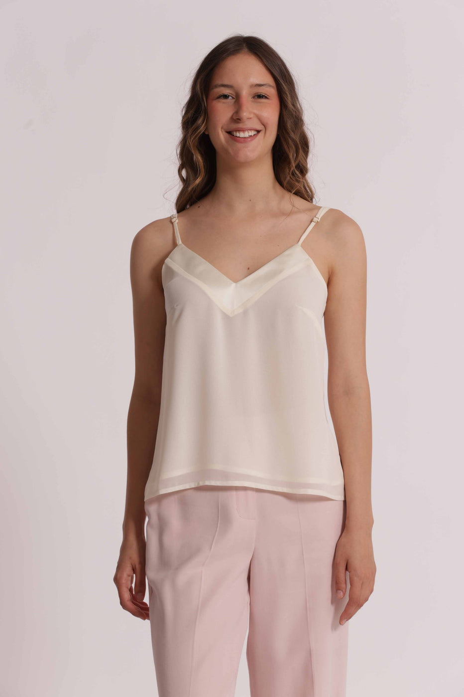 TOP SCOLLO A V MIMI-MUA