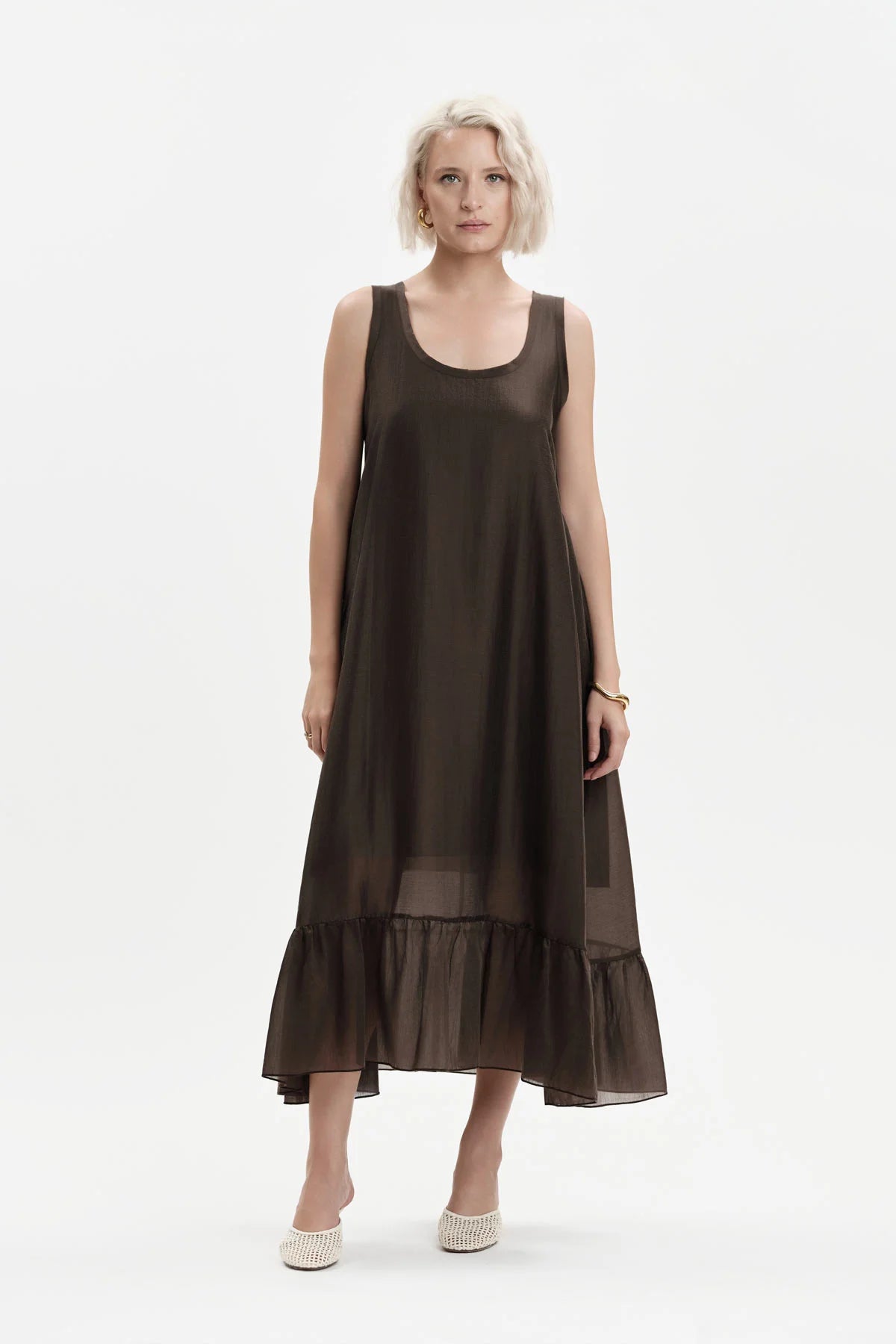 ABITO SMANICATO IN MUSSOLA WHITE WISE