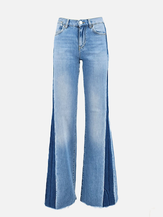 Pantalone palazzo Denim Gaëlle Paris