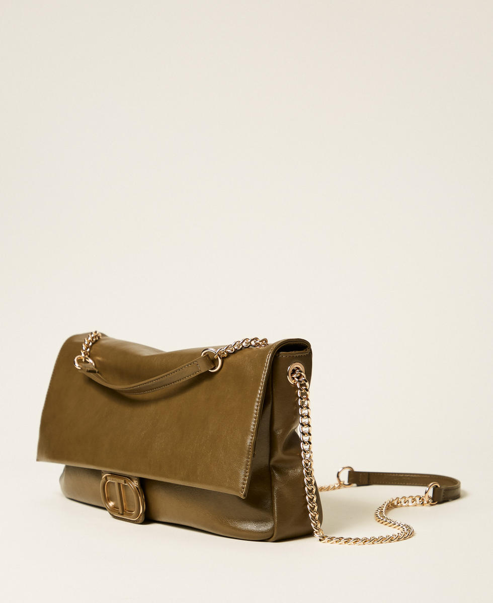 Borsa a tracolla morbida con Oval T Twinset