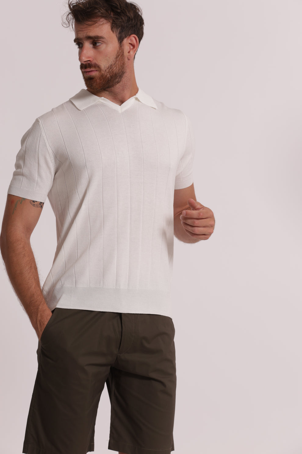 POLO IN MAGLIA COSTA PIATTA 7x8