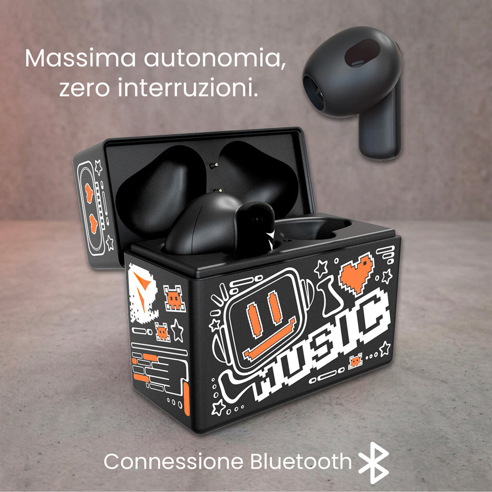 Auricolari Bluetooth in Ear XM191 - con Box di ricarica - AI di traduzione