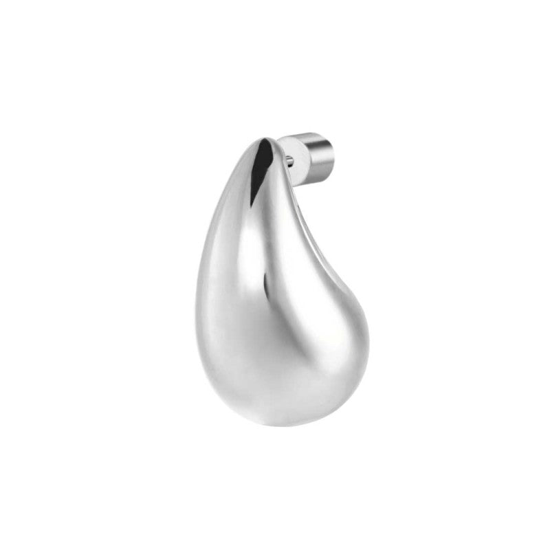 Orecchino a lobo goccia 1,8 cm con chiusura perla Marlù