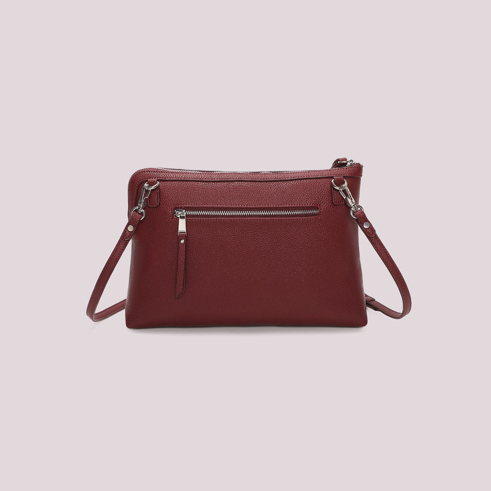 BORSA A BUSTA CON PICCOLE BORCHIE MIMI-MUA