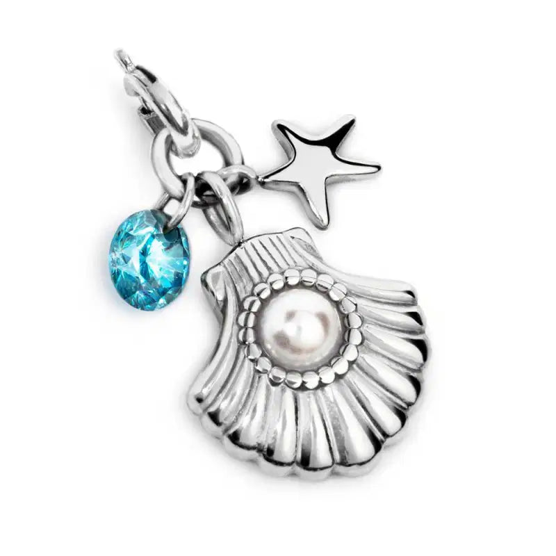 Charm conchiglia con perla MARLU'