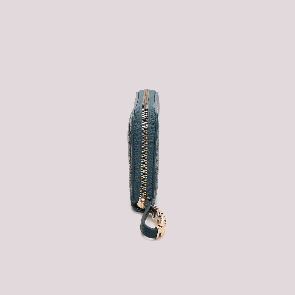 PORTAFOGLIO MEDIO BASIC CON TIRA ZIP LOGATO MIMI-MUA