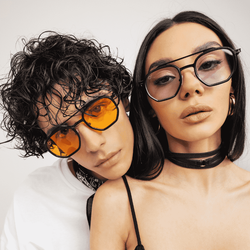 Baku Arancione Os Sunglasses