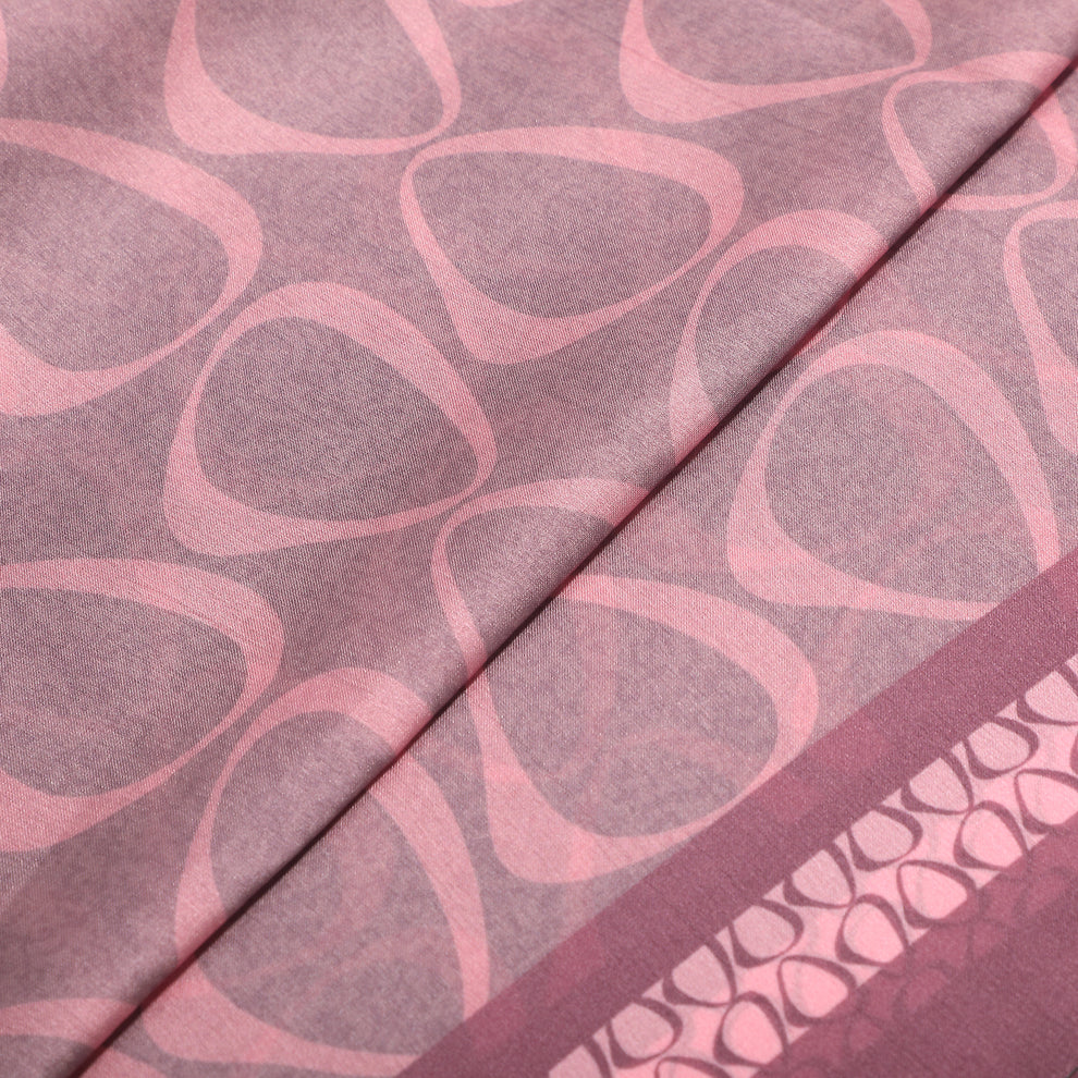 FOULARD CON CERCHIETTI ASIMMETRICI (90X90 cm) MIMI-MUA