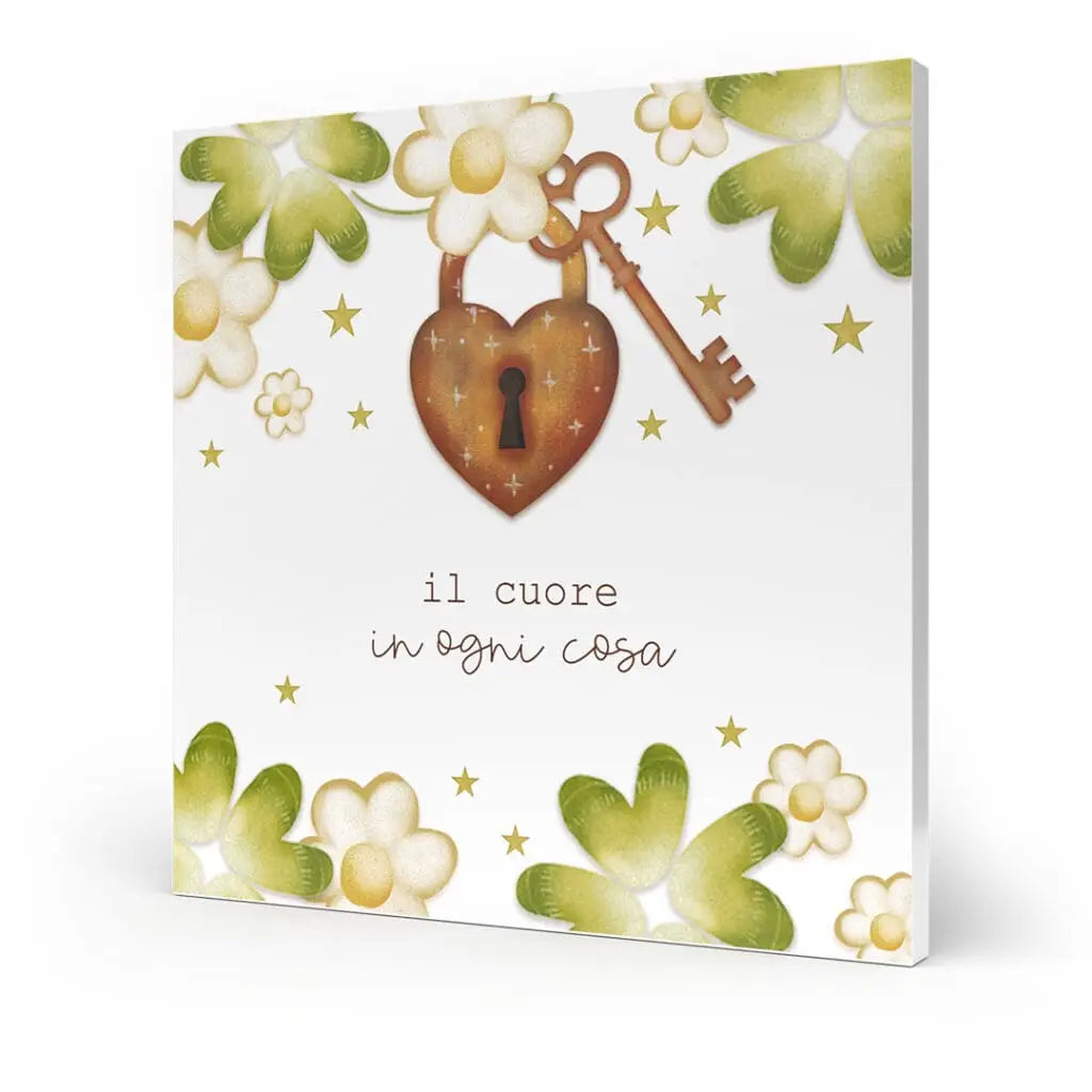 Quadro grande – Il cuore in ogni cosa