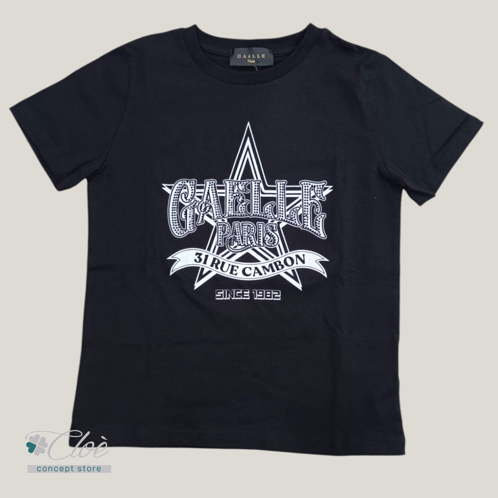 T shirt paricollo Gaëlle Paris
