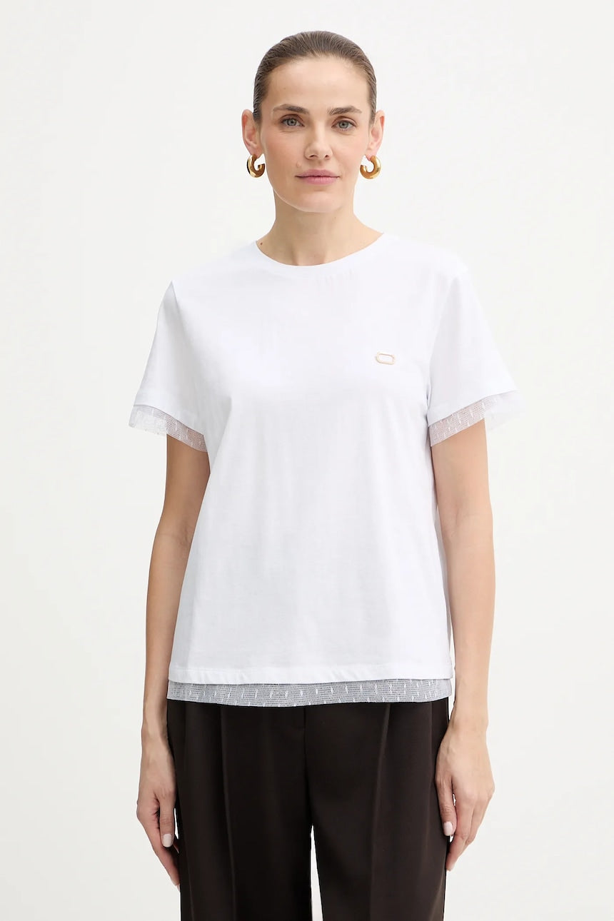 Twinset t-shirt in cotone