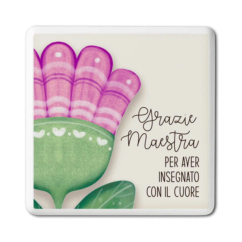 Formella piccola Che Insegnanti – Grazie maestra