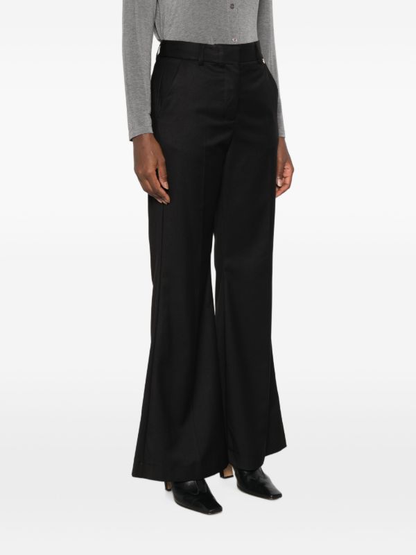 Pantaloni flare vita alta con tasche laterali Dixie
