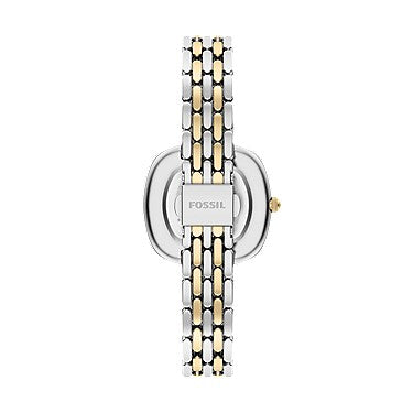 Orologio Emerson 30 mm a tre sfere con bracciale in acciaio bicolore Fossil