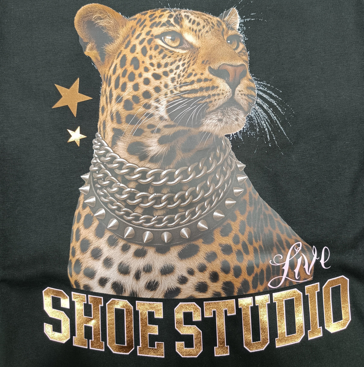 T-SHIRT LEOPARDO SHOE