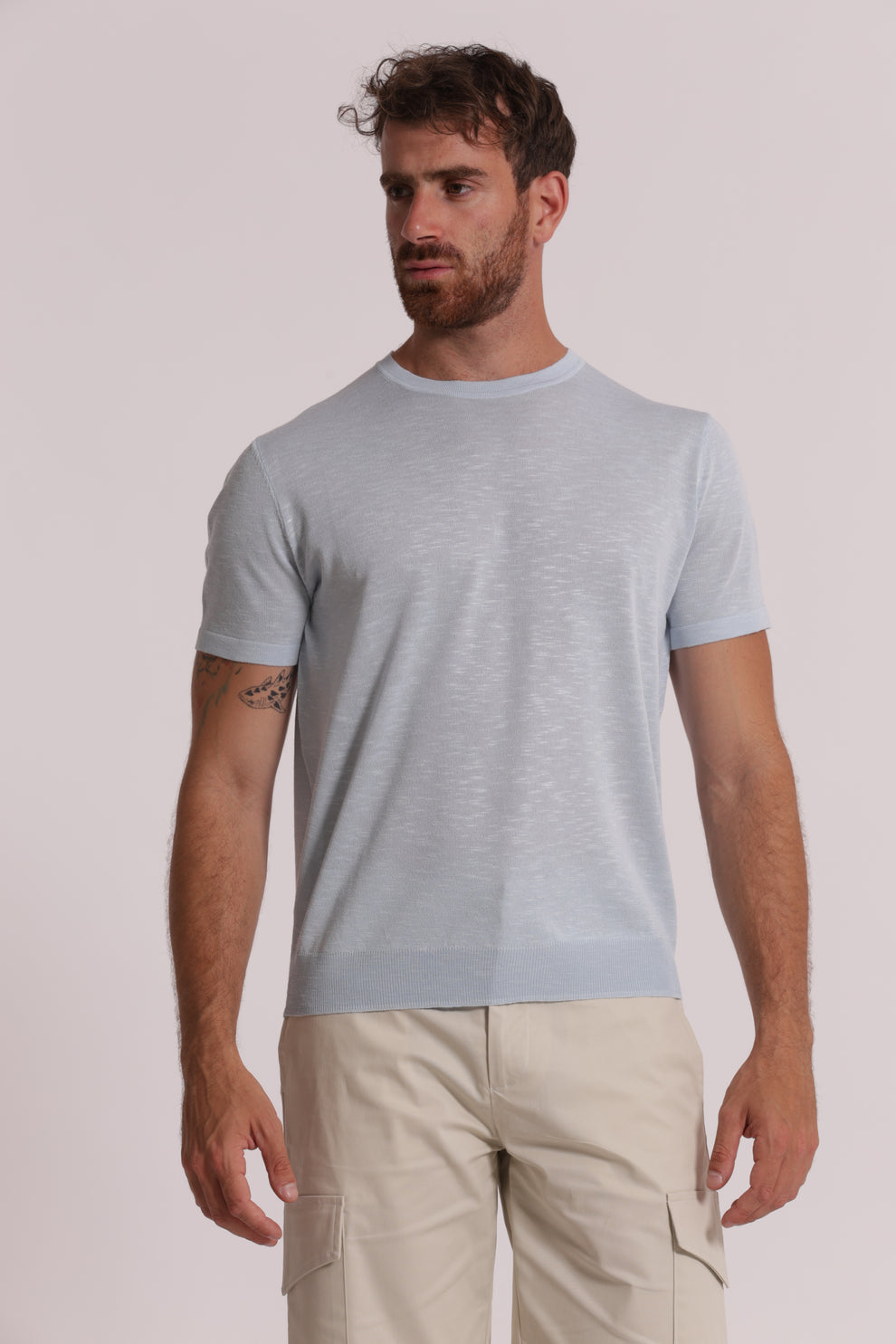 T-SHIRT IN MAGLIA LEGGERA 7x8