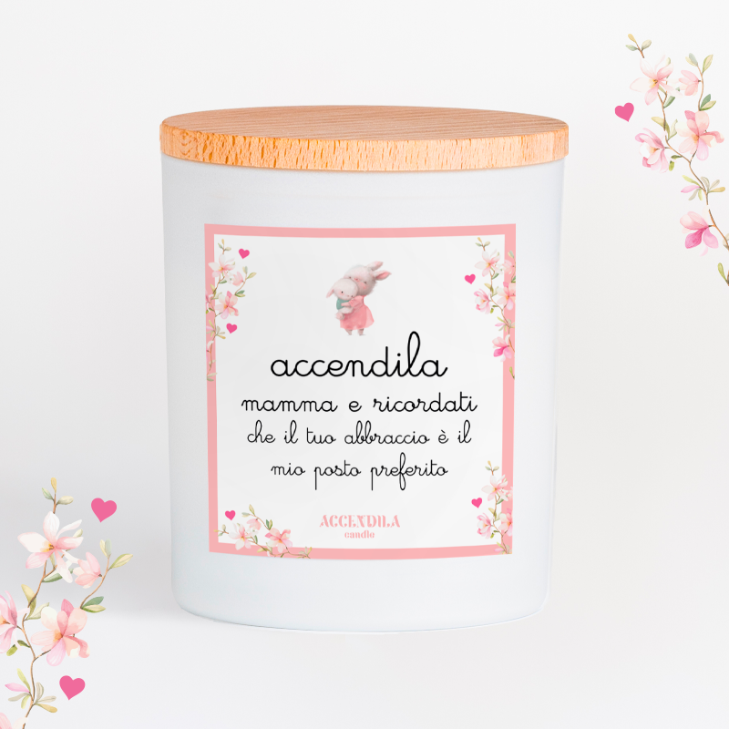 ACCENDILA "ABBRACCIO" MAMMA CON SEMINI
