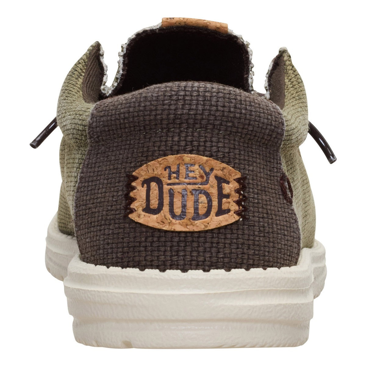 Wally braided Burnt Olive/delicioso Brown HEY DUDE