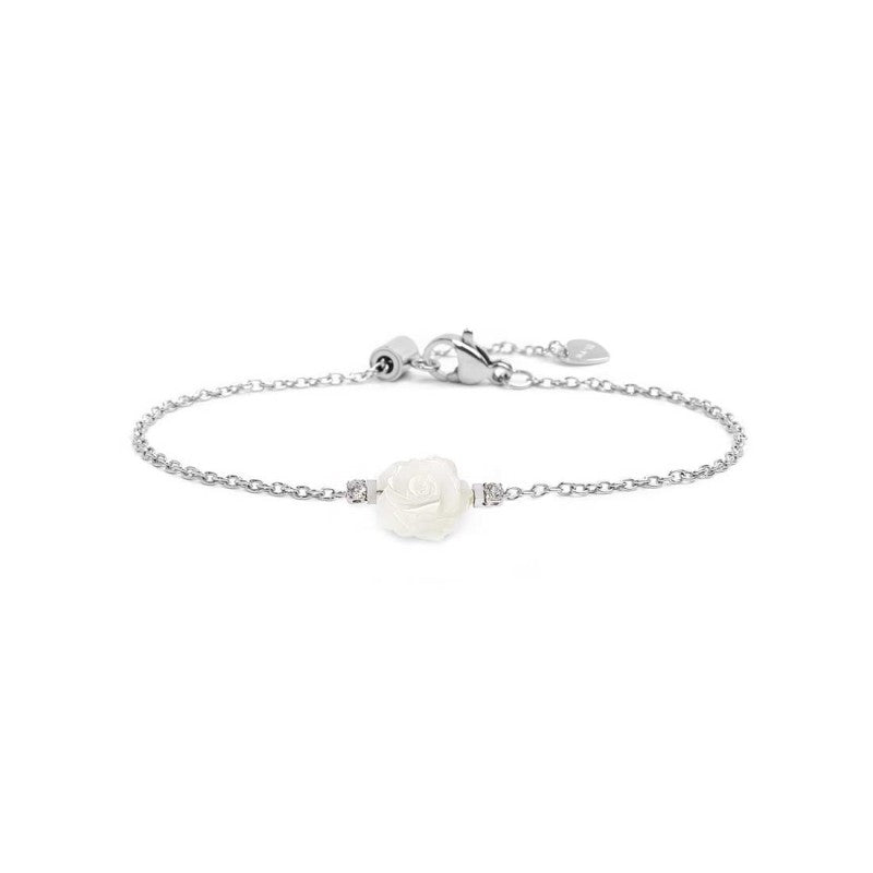 Bracciale con rosa in madreperla MARLU'