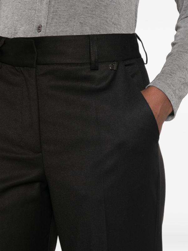 Pantaloni flare vita alta con tasche laterali Dixie