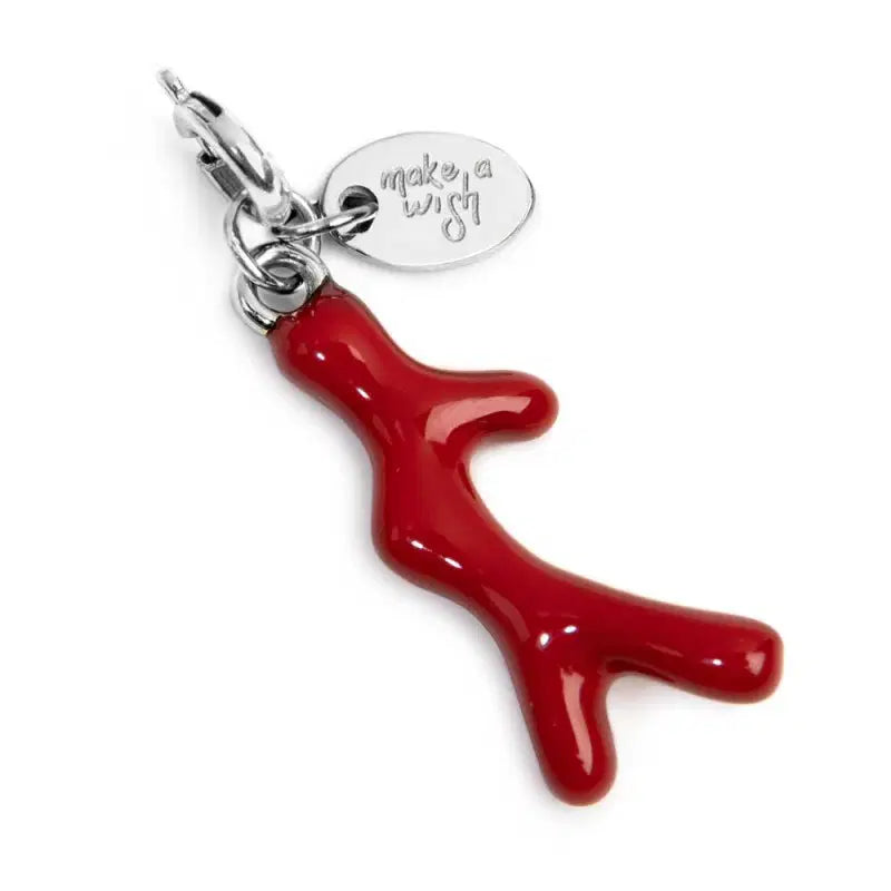 Charm corallo grande MARLU'