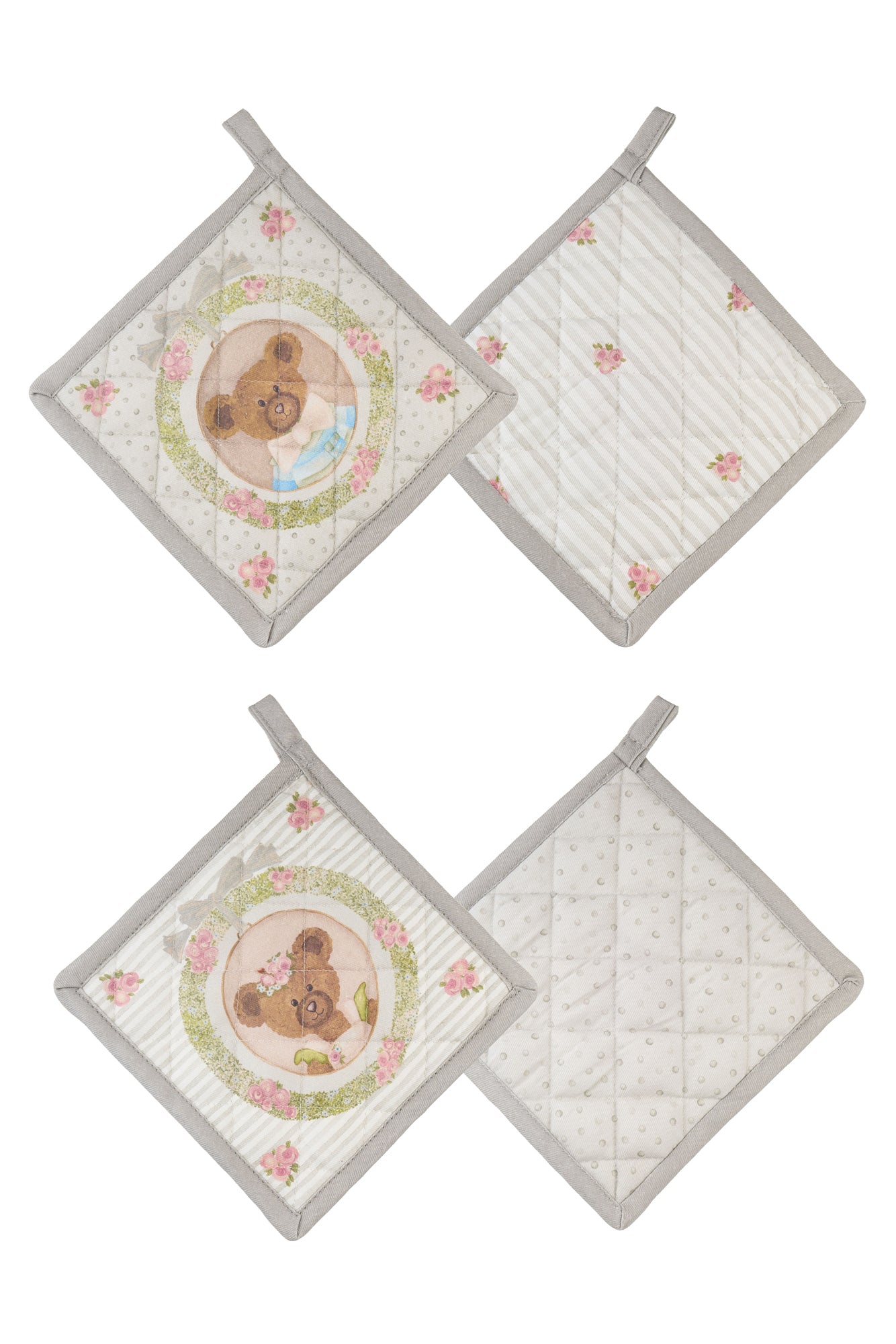 Presina in cotone Sweet Bear - Nuvole di Stoffa