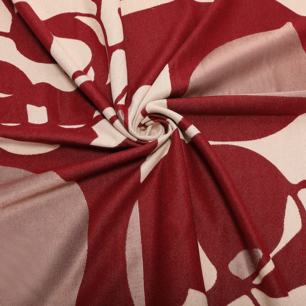 SCIARPA CON ROSE STILIZZATE E COLORI A CONTRASTO MIMI-MUA