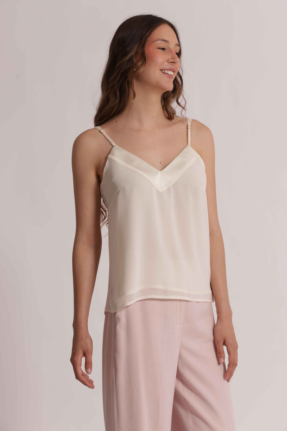 TOP SCOLLO A V MIMI-MUA