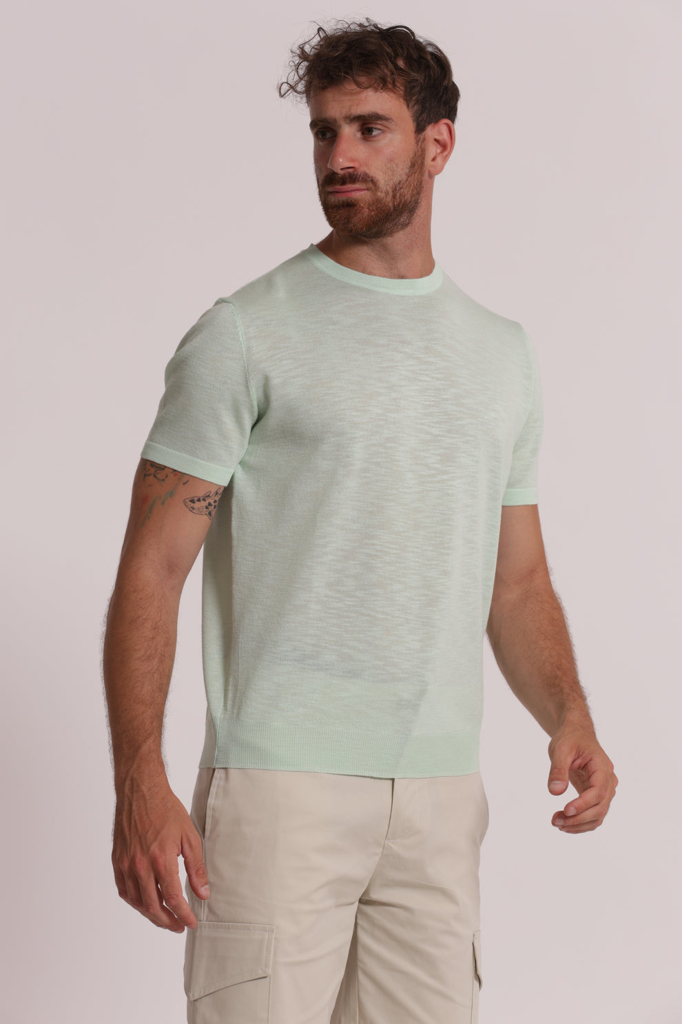 T-SHIRT IN MAGLIA LEGGERA 7x8