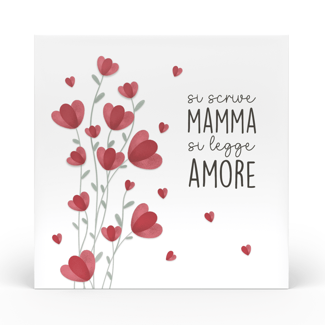 Formella Piccola Mamma Mia – Mamma si legge amore