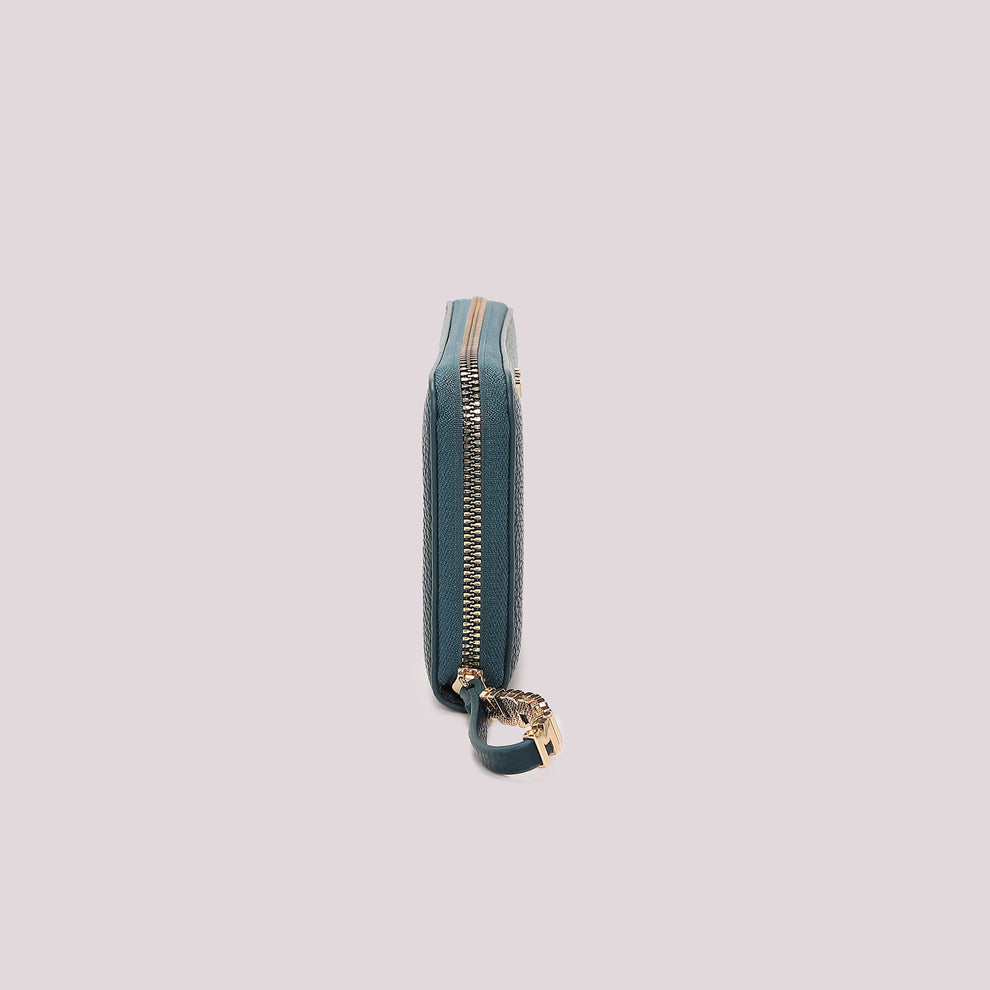 PORTAFOGLIO GRANDE BASIC CON TIRA ZIP LOGATO MIMI-MUA