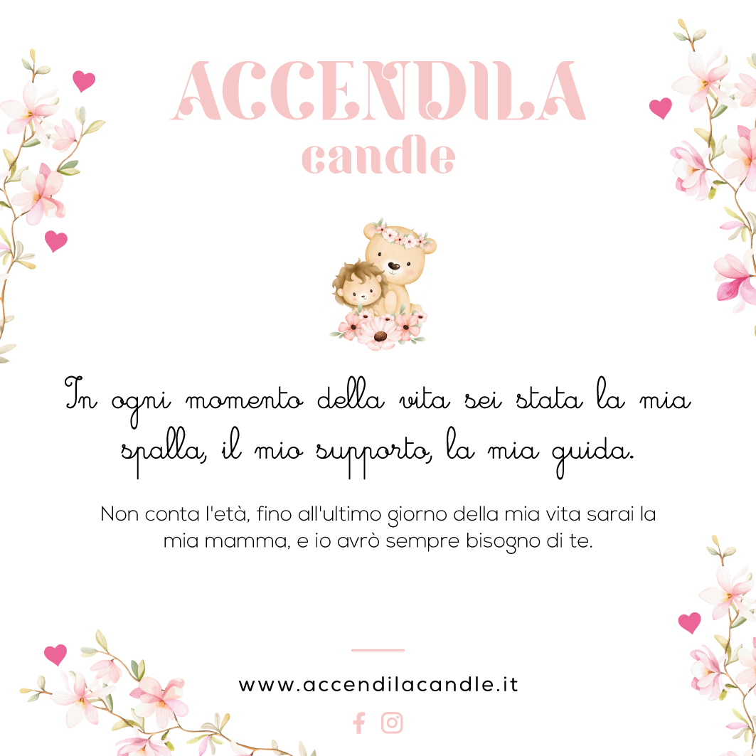 ACCENDILA MAMMA NON CONTA L’ETÀ