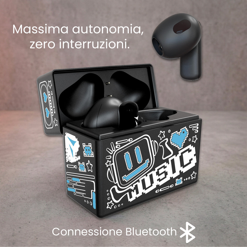 Auricolari Bluetooth in Ear XM191 - con Box di ricarica - AI di traduzione