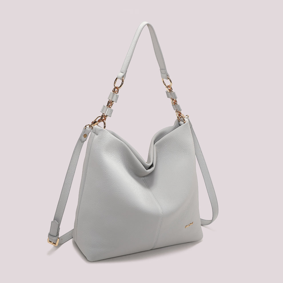 BORSA A SPALLA CON CATENA SUL MANICO MIMI-MUA