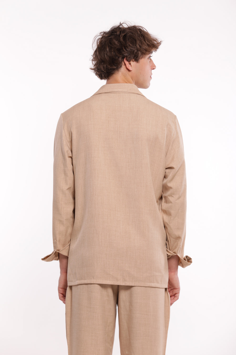CAMICIA OVER COMPLETO CON DUE TASCONI 7x8