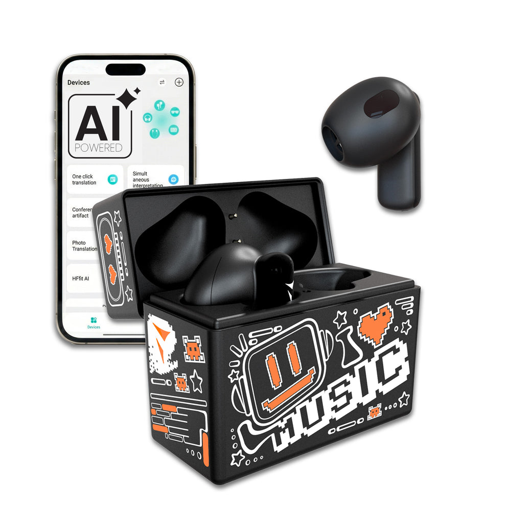 Auricolari Bluetooth in Ear XM191 - con Box di ricarica - AI di traduzione