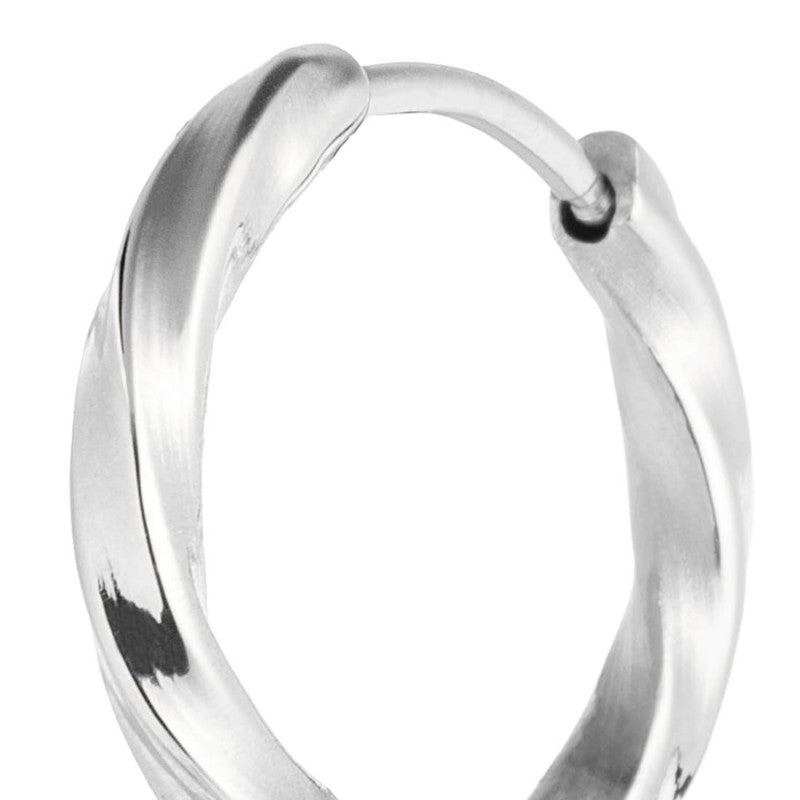 Orecchino a cerchio ritorto 1,7 cm Marlù