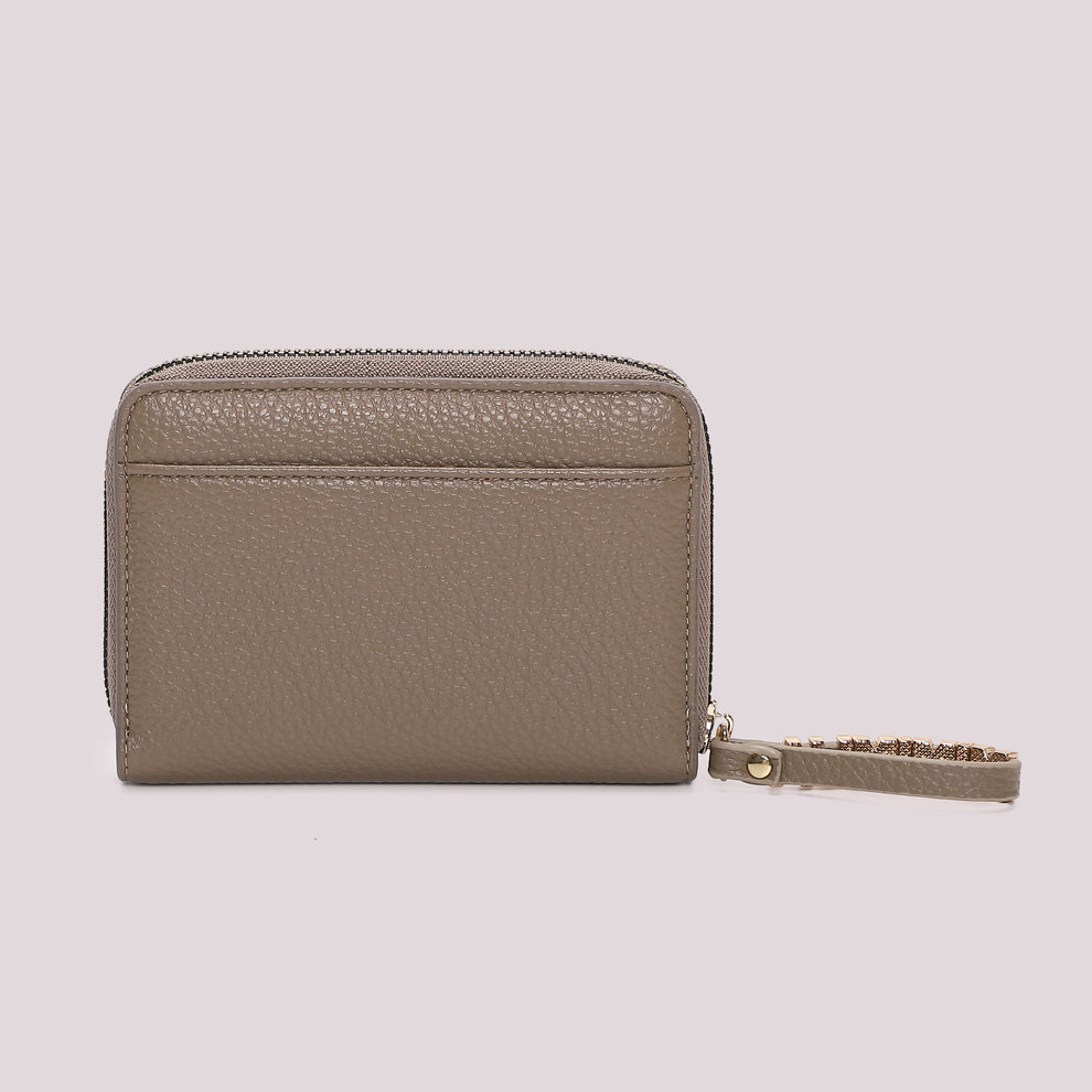 PORTAFOGLIO MEDIO BASIC CON TIRA ZIP LOGATO MIMI-MUA