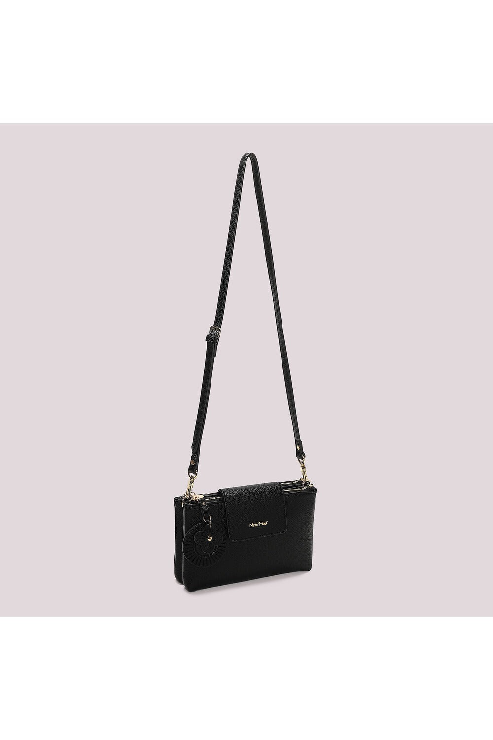BORSA A TRACOLLA CON CHARM A FIORE MIMI-MUA