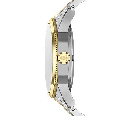 Orologio multifunzione Pearson 42 mm con bracciale in acciaio bicolore Fossil